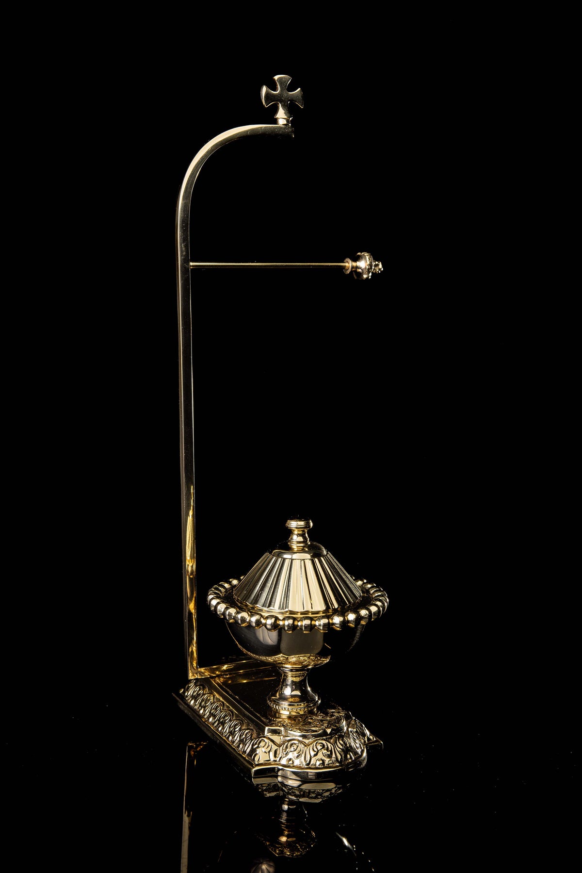 Haken für das Purifikatorium - Vasculum - Messing
