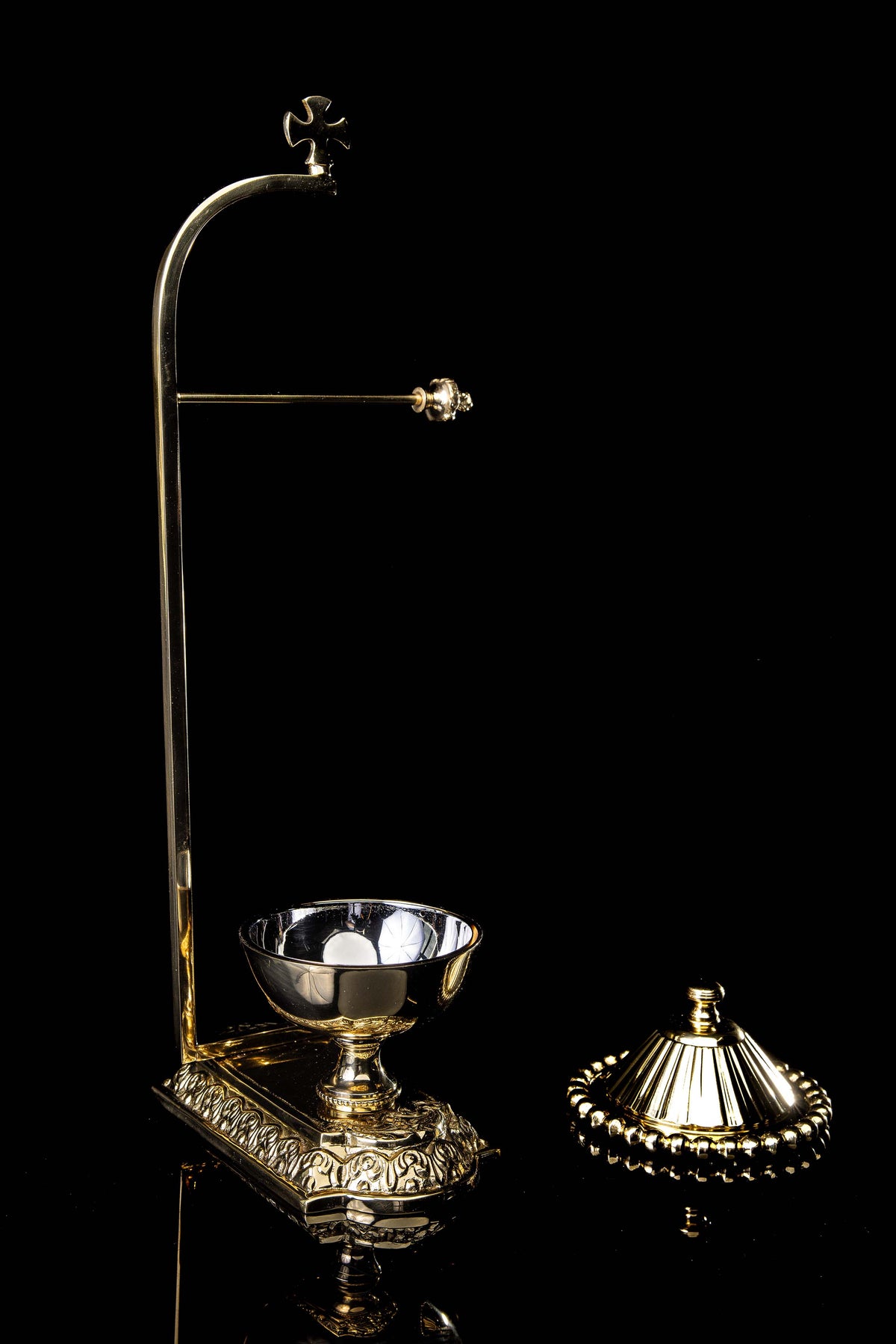 Haken für das Purifikatorium - Vasculum - Messing