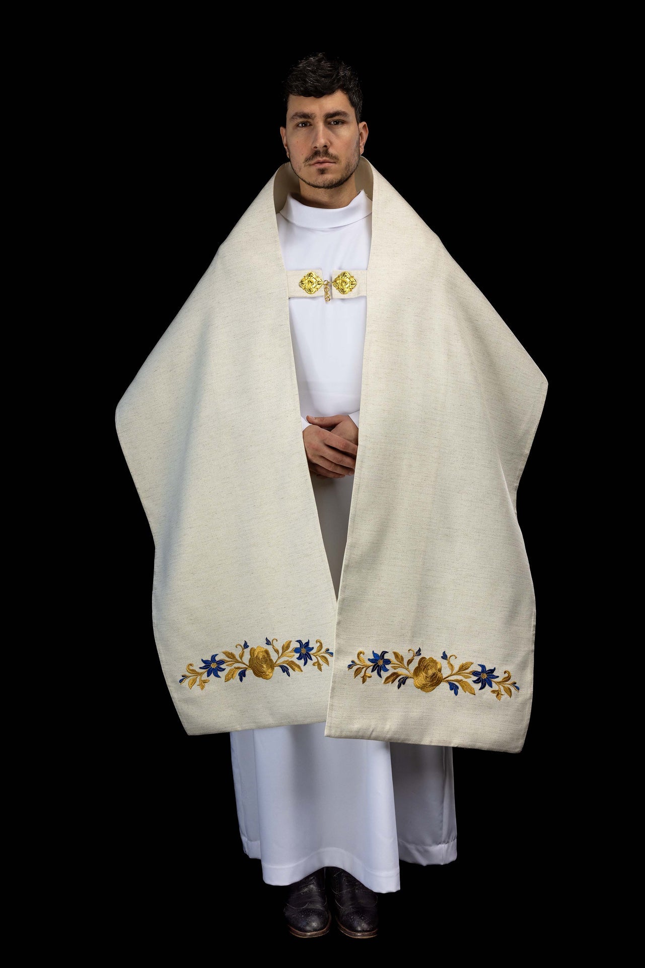 Welon haftowany z symbolem maryjnym - ORNATY.PL