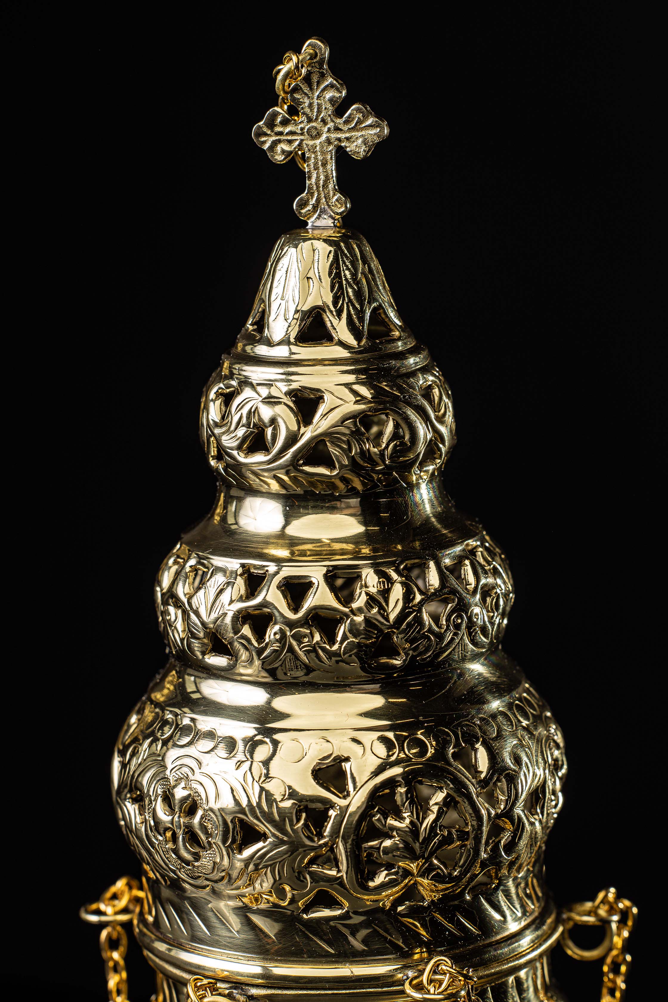 Weihrauchfass - Messing - 29 cm