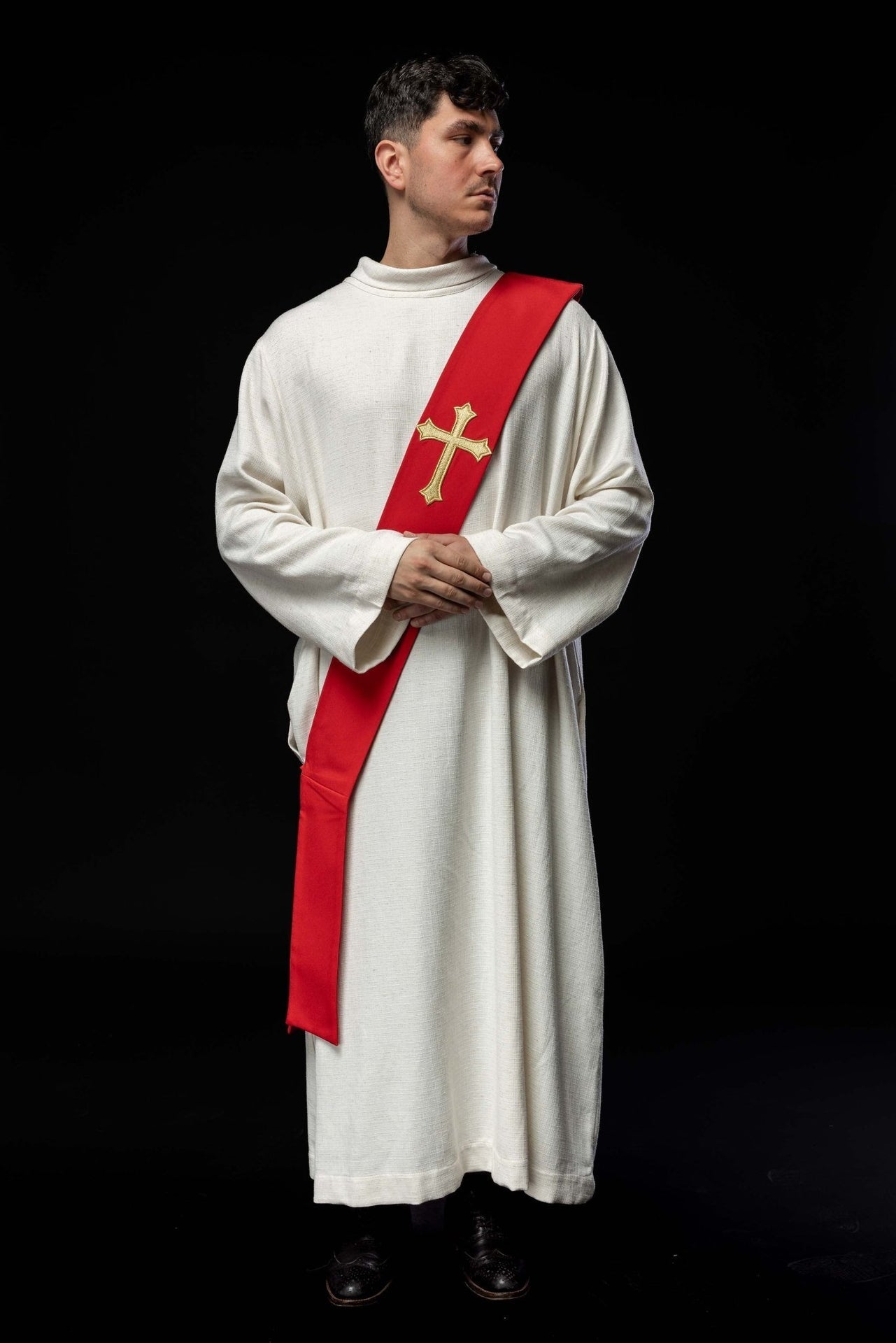Diakonatsstola Kreuz - MESSGEWANDER.DE
