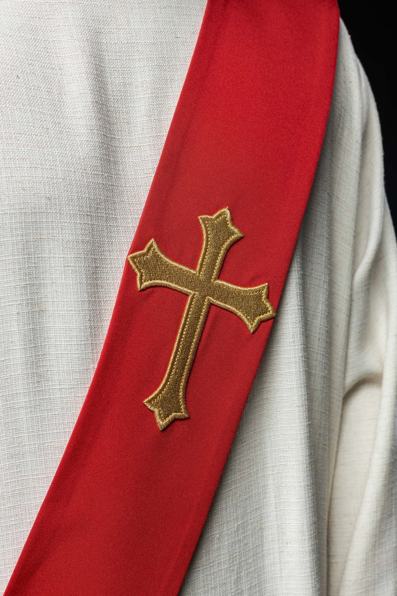 Diakonatsstola Kreuz - MESSGEWANDER.DE