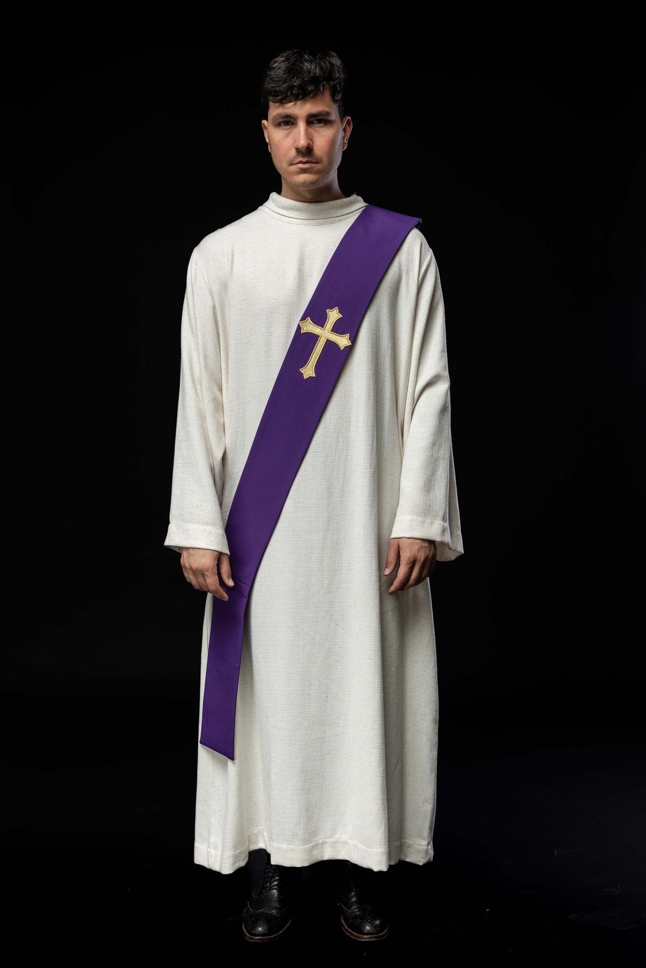 Diakonatsstola Kreuz - MESSGEWANDER.DE
