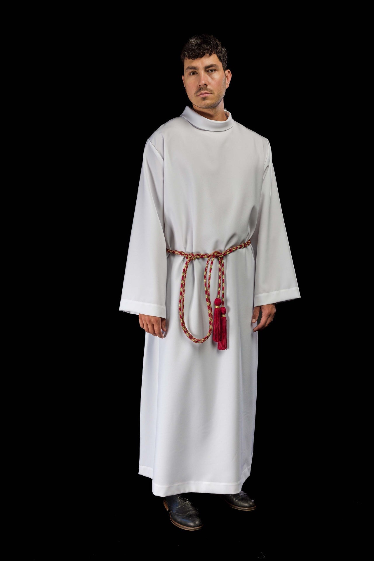 Liturgisches Zingulum Rot-Gold - MESSGEWANDER.DE