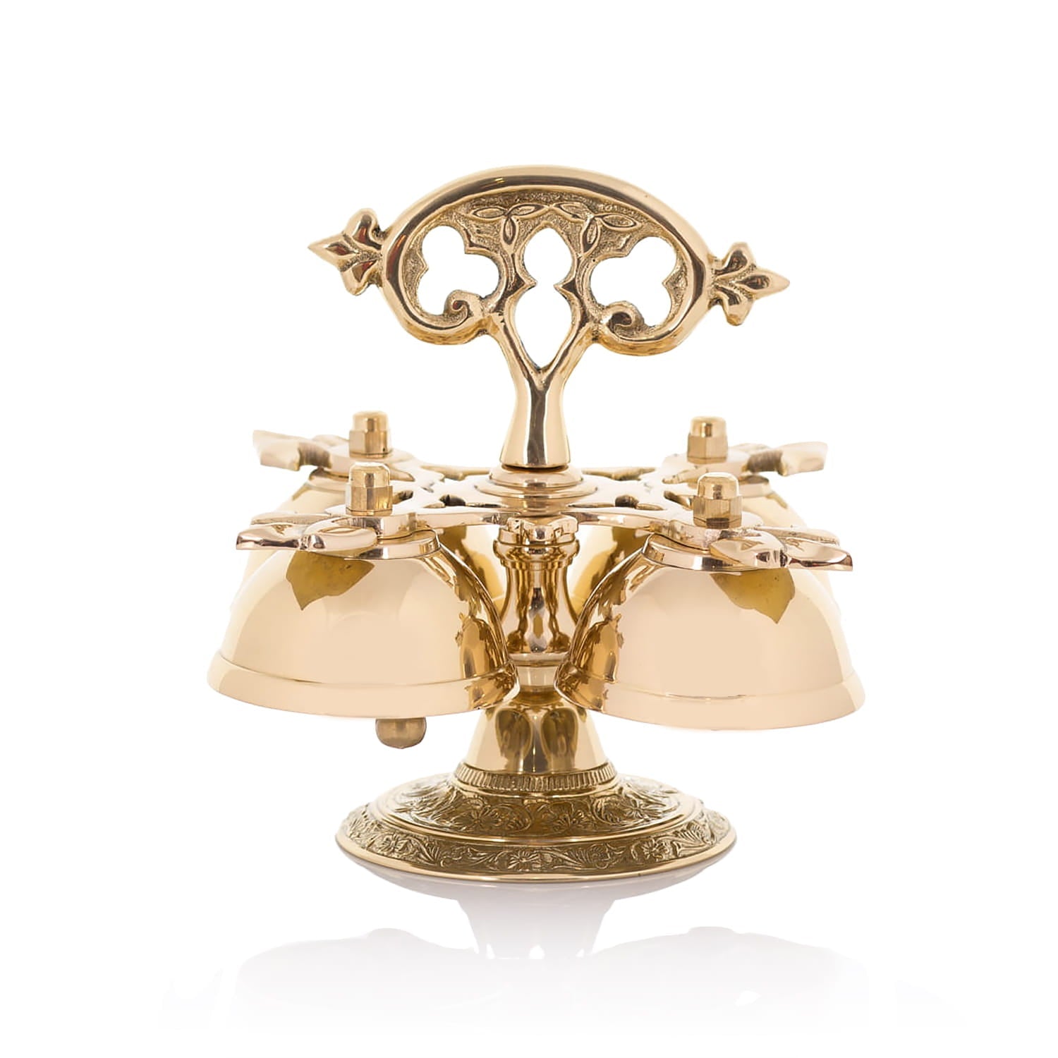 Dzwonki poczwórne - mosiądz - ORNATY.PL