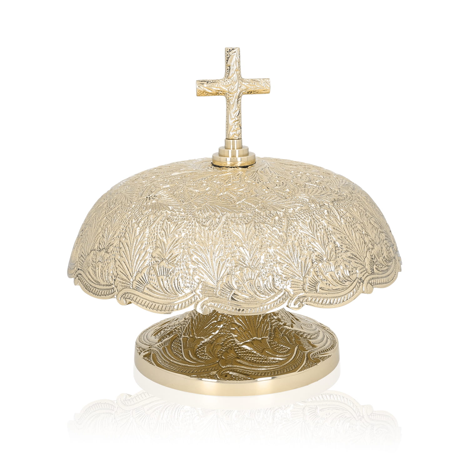 Gong - mosiądz - drewniany młotek - ORNATY.PL