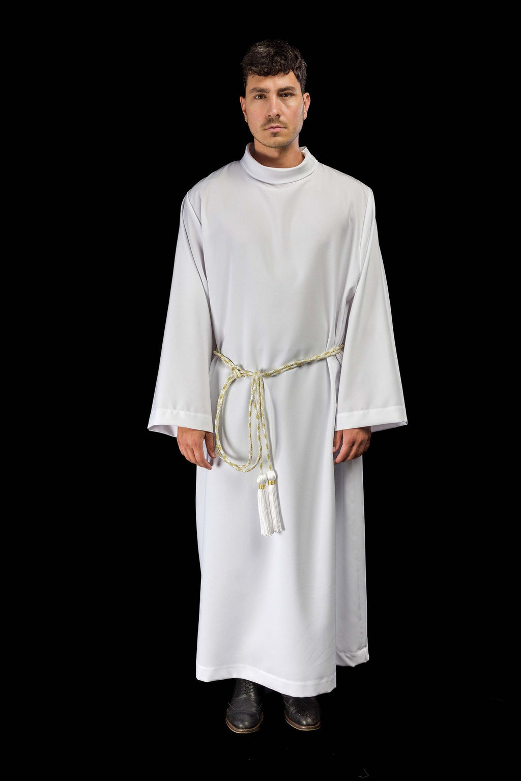 Liturgisches Zingulum Weiß-Gold