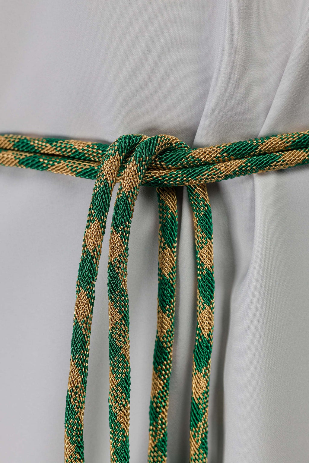 Liturgisches Zingulum Grün-Gold Premium