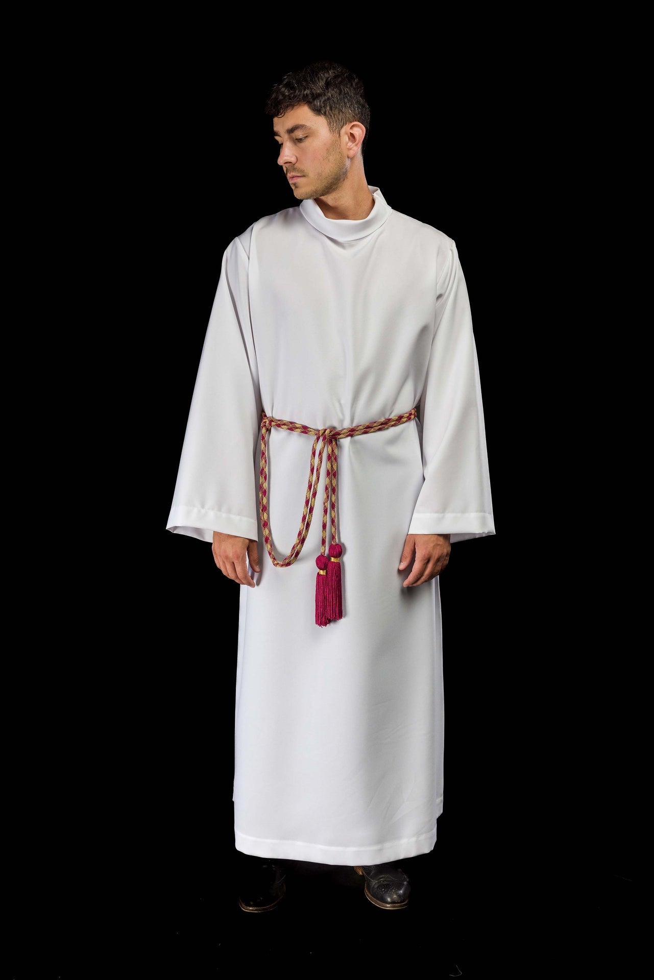 Liturgisches Zingulum Rot-Gold Premium