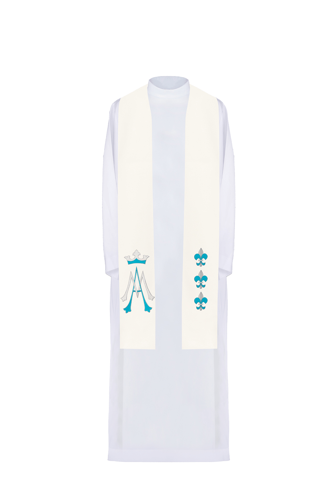 Bestickte Marien-Stola - MESSGEWANDER.DE