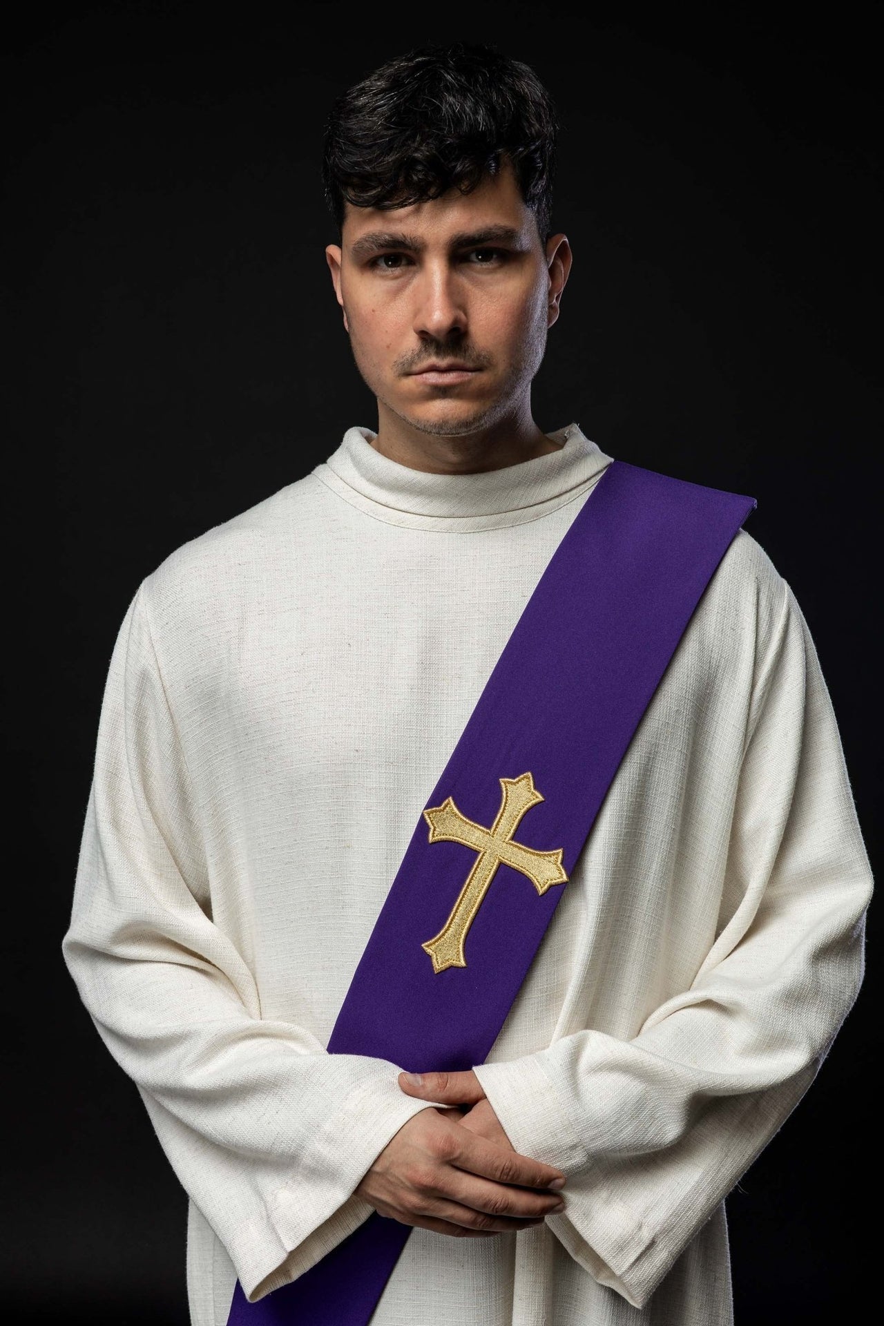 Diakonatsstola Kreuz - MESSGEWANDER.DE