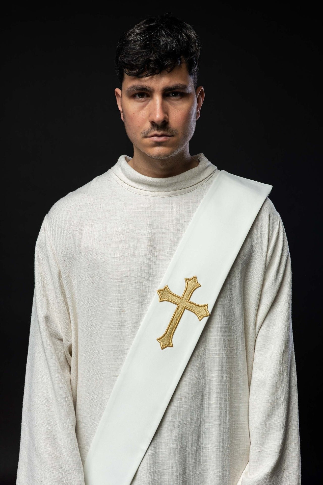 Diakonatsstola Kreuz - MESSGEWANDER.DE
