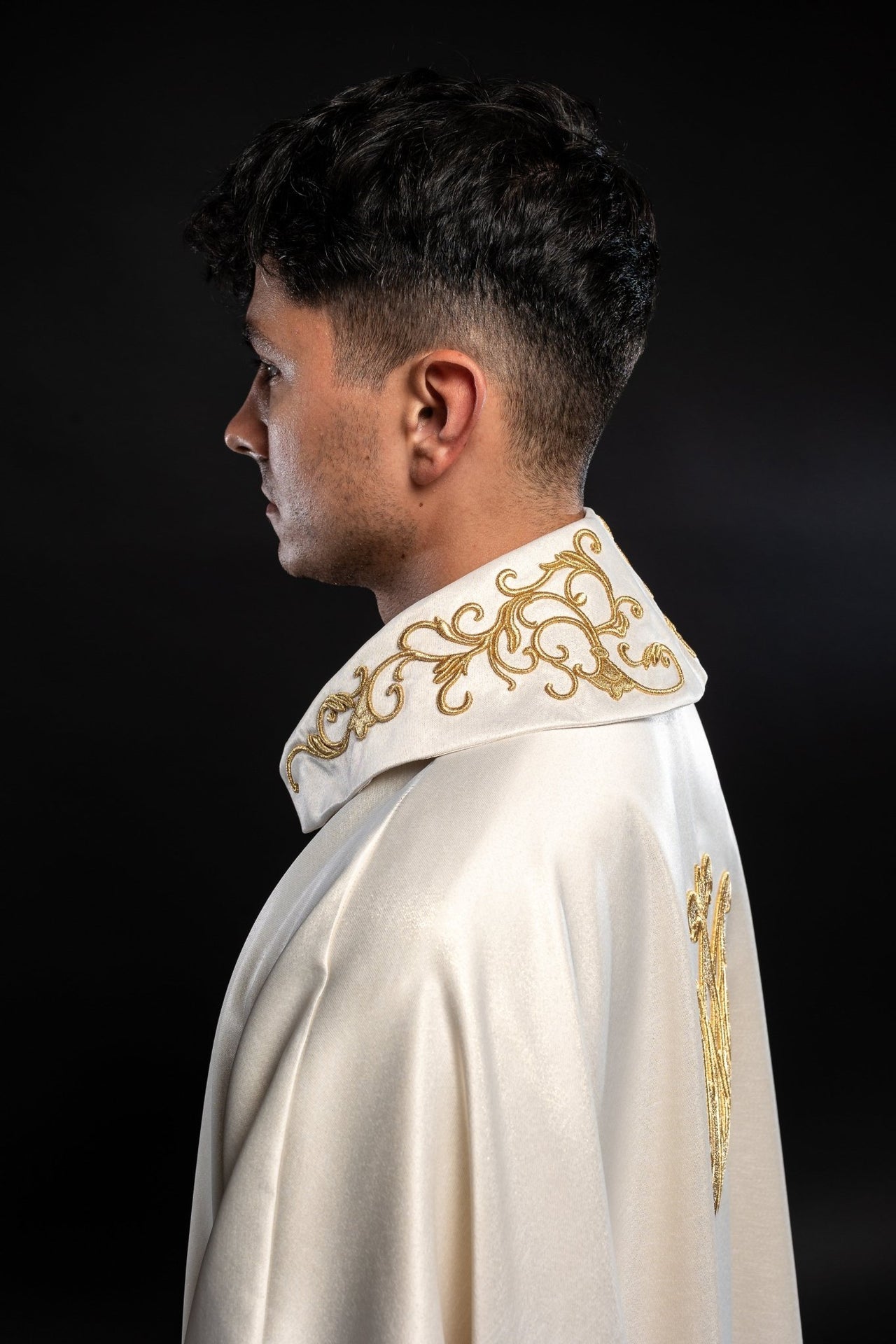 Liturgisches Messgewand mit dem Bild der Muttergottes der Umarmungen - MESSGEWANDER.DE