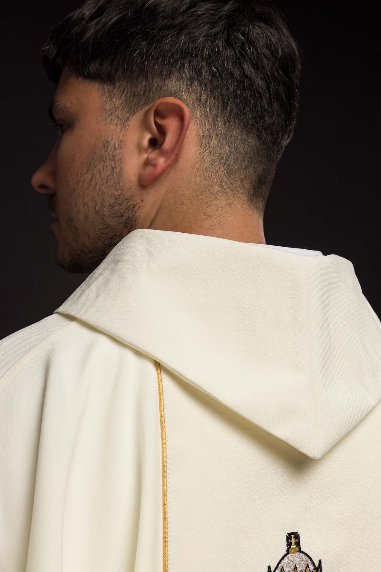 Messgewand mit einem Bild von Papst Johannes Paul II. - MESSGEWANDER.DE