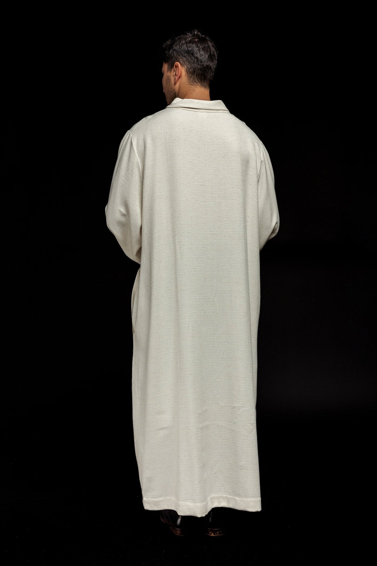 Priesteralbe aus Leinen in natürlicher Webart - MESSGEWANDER.DE