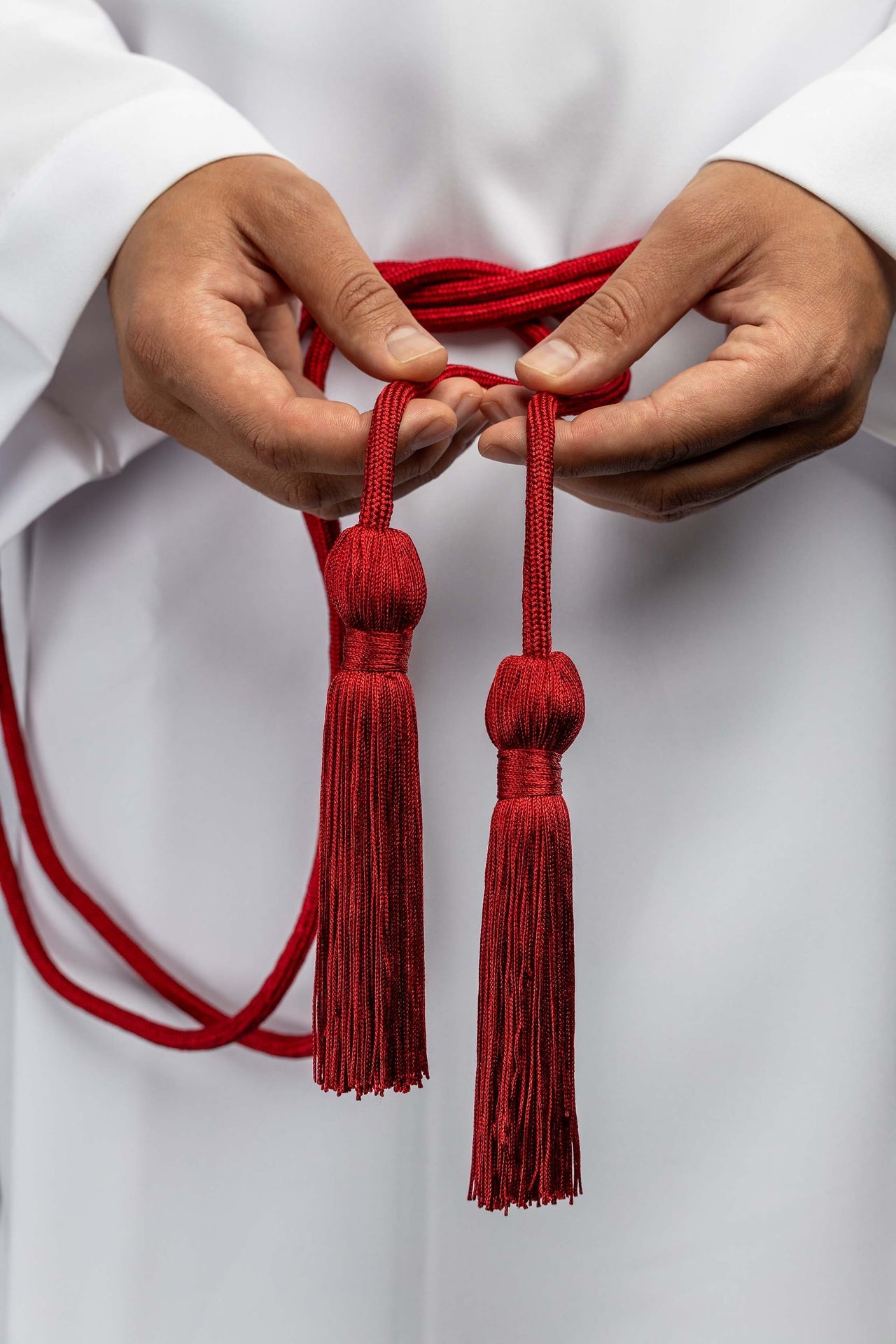 Rotes liturgisches Zingulum - MESSGEWANDER.DE
