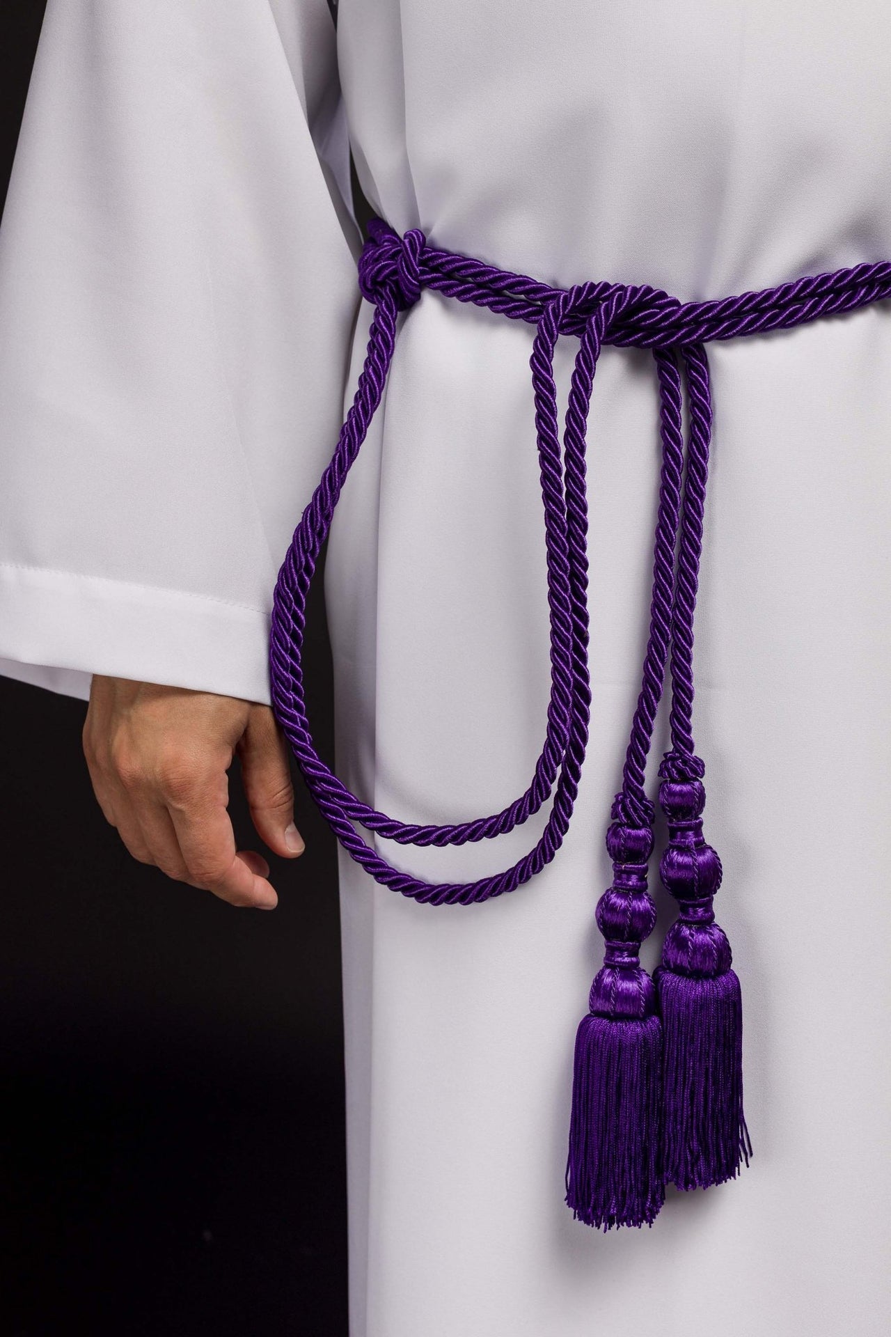 Violettes liturgisches Zingulum - MESSGEWANDER.DE